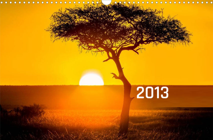  New Year 2013 Calendar Templates – 40 Free and Premium Calendar Designs