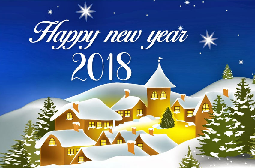  Happy New Year – 2018